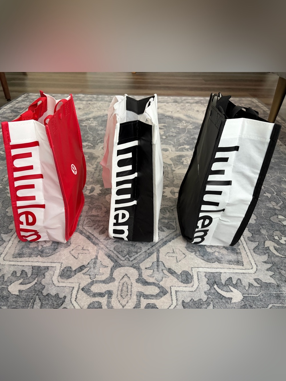 Set of 3 Lululemon Reusable Bags - Picture 2 of 3